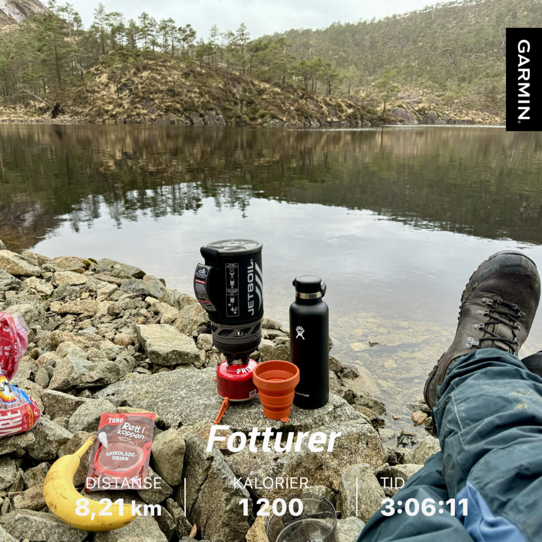 Tur fra Rydlandssago og rundt Morkavatnet og Barlindvatnet