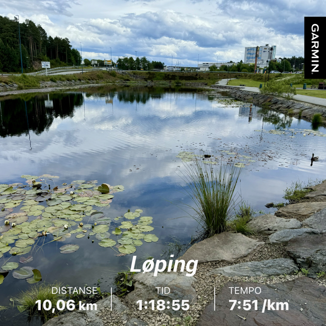 Den åttende, og årets første 10k