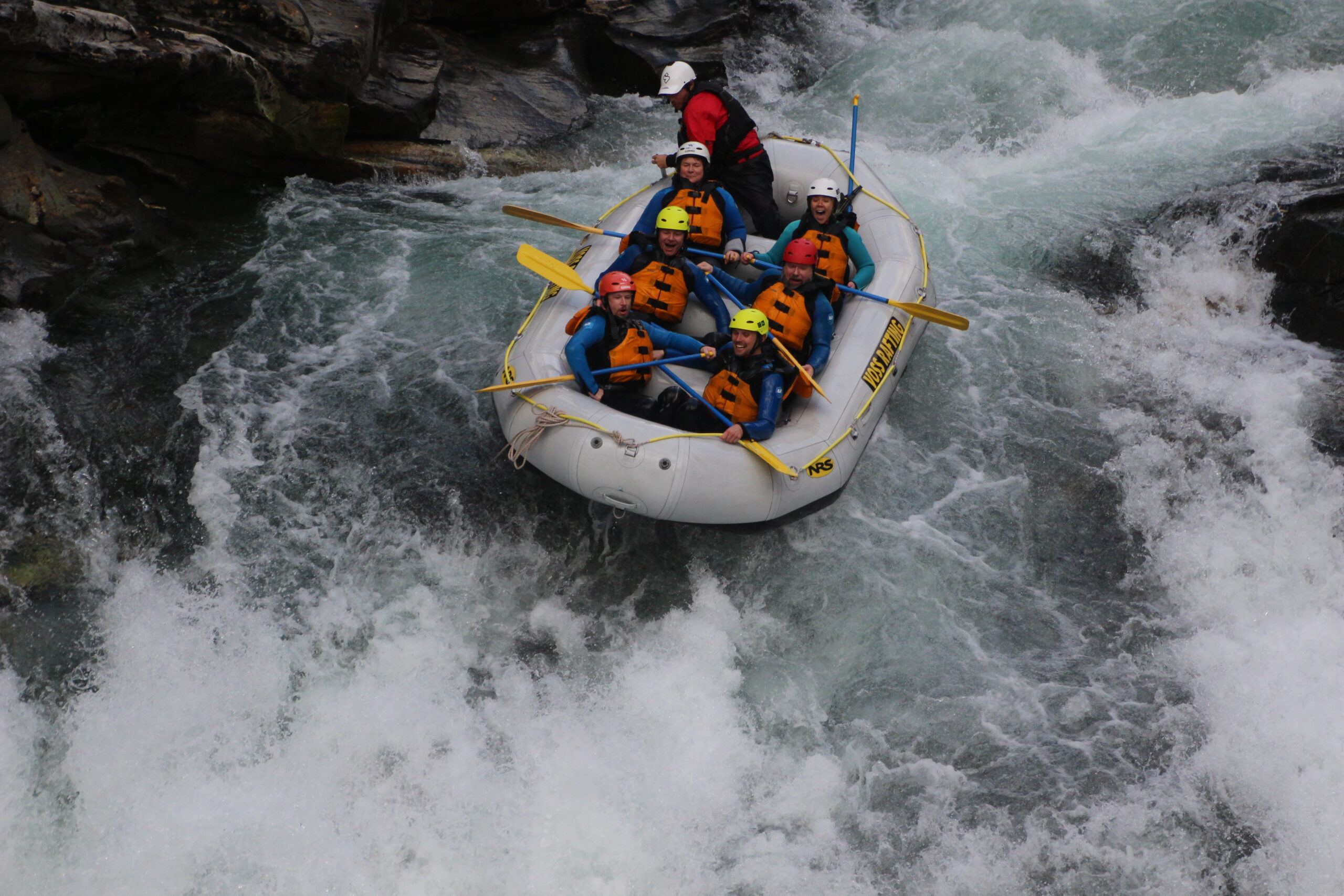 Rafting på Voss